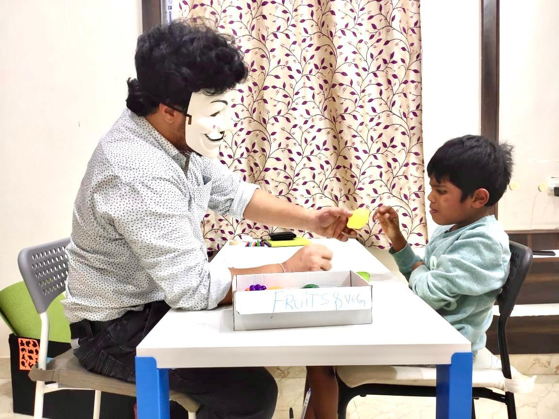 Hearts Speaks CDC therapy room and facilities in Kukatpally, Hyderabad